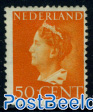 50c orange, Stamp out of set