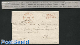 Letter from Sneek to Koudum (21 JAN 1833)