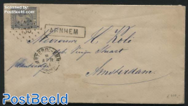 Letter sent by Railway line Emmerich-Amsterdam