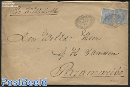 Letter, Ship Post, from Amsterdam to Paramaribo