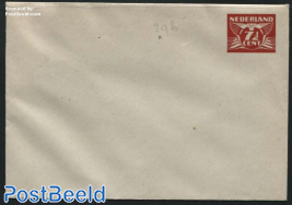 Envelope 7.5c, rounded side flaps