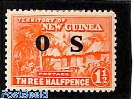 O.S. 1.5d, Stamp out of set