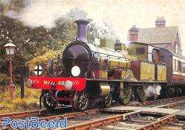 1885 Adams radial locomotive