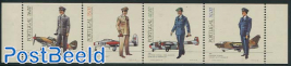 Military uniforms 4v (from booklet)