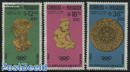 Olympic games 3v, airmail