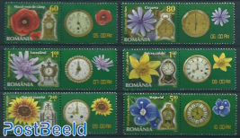 Flowers & clocks 6v+tabs
