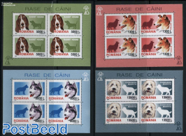 Dogs 4 minisheets