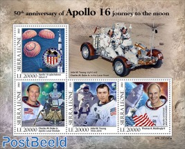 50th anniversary of Apollo 16 journey to the moon