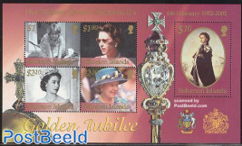 Elizabeth II golden jubilee s/s