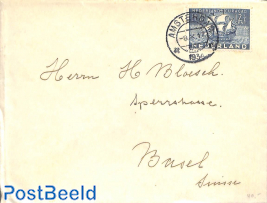 Letter with stamp Nederland-Cuaracao