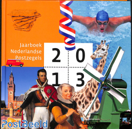 Official Yearbook 2013 with stamps
