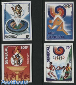 Olympic Games Seoul 4v, imperforated