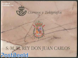 King Juan Carlos I booklet