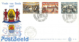 Breda treaty 3v, FDC without address