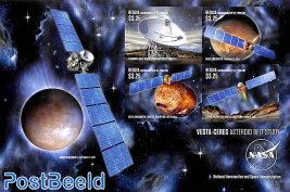 Vesta-Ceres Asteroid Belt Study 4v m/s, imperforated