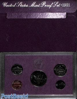 USA Mint Proof set 1991