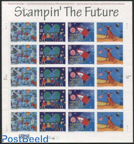 Stampin The Future minisheet