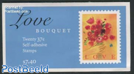 Love Bouquet foil booklet