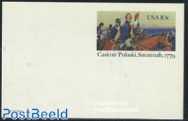 Postcard, Casimir Pulaski