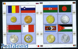 Flags & coins 8v m/s