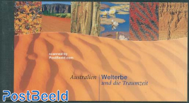 Australia world heritage, prestige booklet