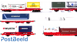 DB Sggoorrss 700 "CargoSprinter" Rail Car Train