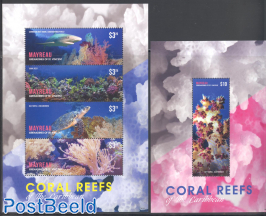 Mayreau, Corals 2 s/s
