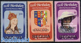 Royal baby 3v, Bequia