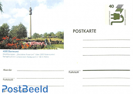Illustrated Postcard 40pf, 4600 Dortmund