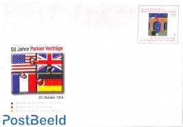 Envelope, 50 years Paris treaty
