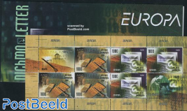 Europa, the letter booklet