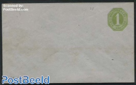 Envelope 1Kr, yellowgreen