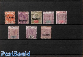 Lot Victoria stamps */o, Zululand