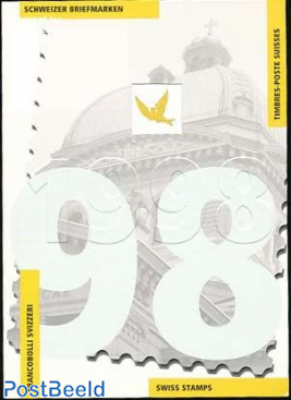 Official Yearbook 1998 with stamps