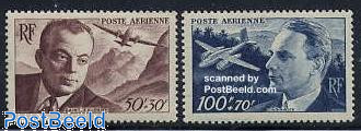 Airmail pioneers 2v