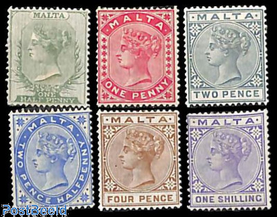 Queen Victoria 6v