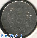 Holland, Dubbele Stuiver 1773