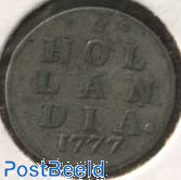 Holland, Dubbele Stuiver 1777