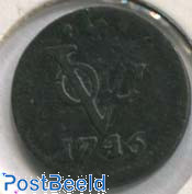 VOC, West-Friesland, Duit 1745
