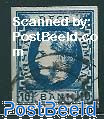 10B, blue, Stamp out of set