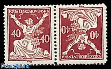 Prophila Collection - Francobolli Cecoslovacchia 1028-1029 Edizione Completa 1957 Esposizione Filatelica