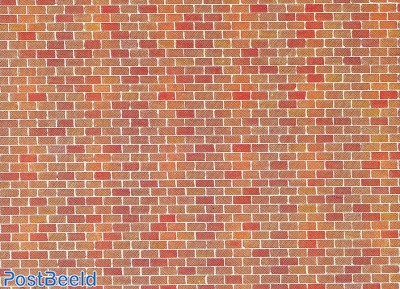 Decorplate ~ Red Brick (25x12.5cm)