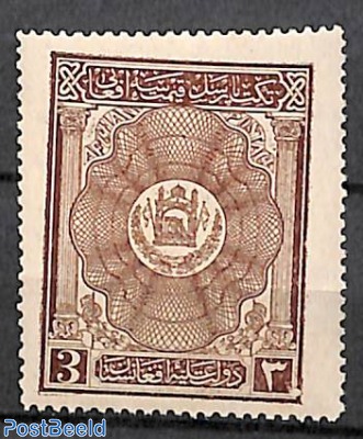 3A, parcel stamp, Stamp out of set