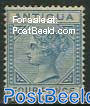 4p,Blue, WM CC Crown, Stamp out of set