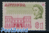 1$, Perf. 13.75, Stamp out of set