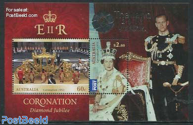 Diamond jubilee, Thailand 2013 s/s