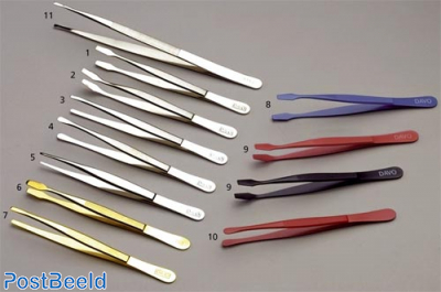 Tweezers model around (type 57) (3), each piece