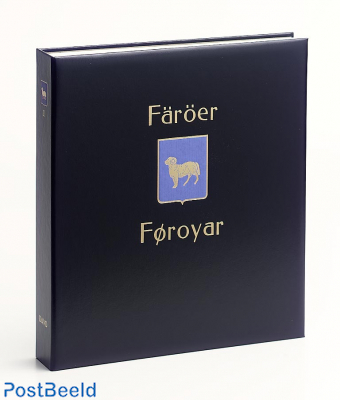 Luxe binder stamp album Faroer (Without Number)