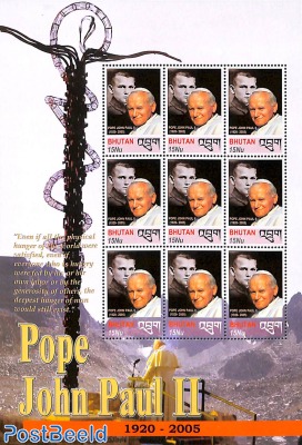 Death of pope John Paul II m/s