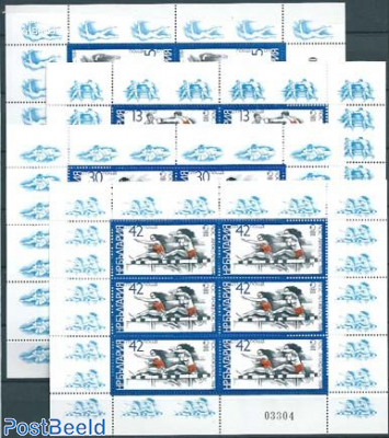 Olympic games 4 minisheets